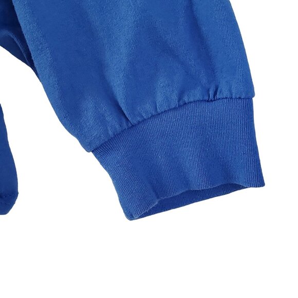 Albuquerque NM Long Sleeve T Shirt 2XL Blue Script Tourist Balloon Knit Stretch - Picture 6 of 9